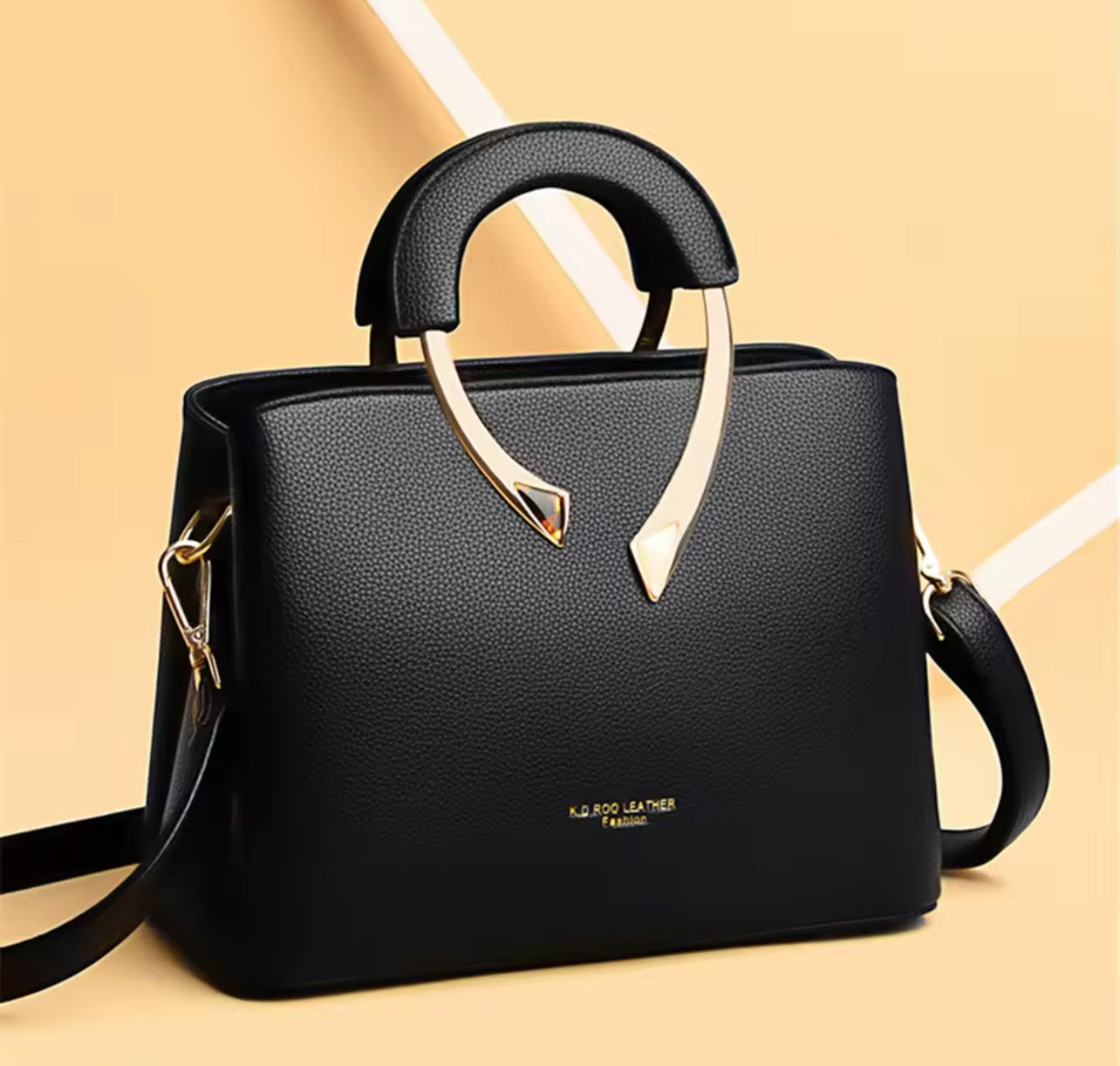 Leather Casual Tote Luxury Shoulder Handbag
