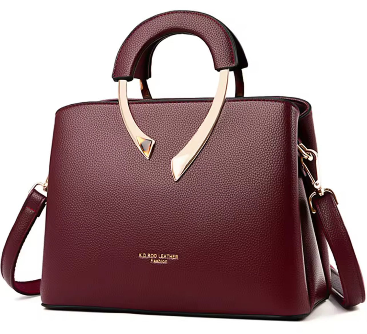 Leather Casual Tote Luxury Shoulder Handbag